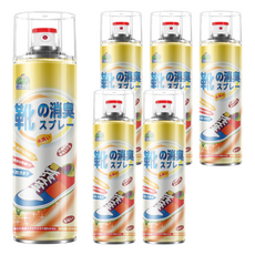 ROYALLIN 蘿林嚴選 鞋襪除臭噴霧 檸檬味, 330g, 260ml, 6個