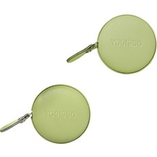 YOGiSSO 橄欖綠捲尺, 150cm, 2入
