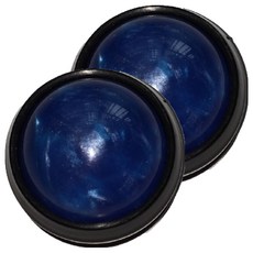 放鬆舒緩手持式按摩球, 2個, 藍色