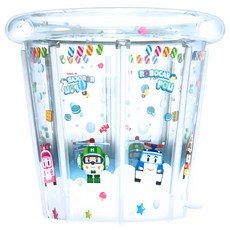ecoomi ROBOCAR POLI 波力 嬰兒SPA泳池, 1組, 透明色