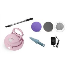 TSL 新潮流 無線電動清潔機全配5布組 乾濕兩用雙效能, TSL-116, 粉色