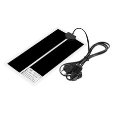 Petpetzone 佩佩龍 控溫加溫片 保溫 爬蟲 兩棲適用, Black, 1個