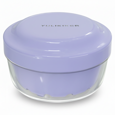 YULIKIKER 密封浸泡盒 100 x 63mm, 紫色, 250ml, 1個, 1個