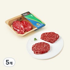농협경제지주 더한점 안심 1++등급 구이용 (냉장), 5개, 200g