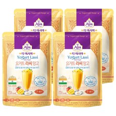 T Asia KITCHEN 芒果印度優格奶昔沖泡粉, 320g, 1包, 4包