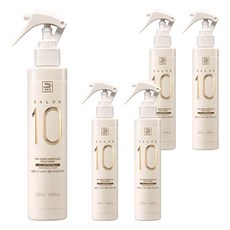 미쟝센 살롱10 노워시 극손상 앰플 트리트먼트 극손상 모발용, 200ml, 5개