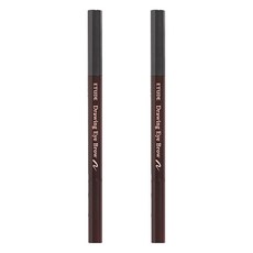 ETUDE 素描高手造型眉筆 0.25g, 04 深灰色 Dark Gray, 2支