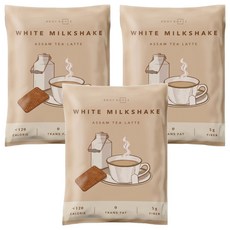 BODY GOALS 白奶昔 紅茶拿鐵, 30g, 3包