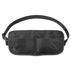 P.travel 防盜證件腰包3in1, Black