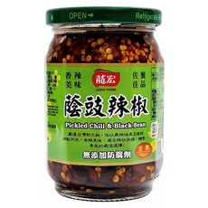 龍宏 蔭豉辣椒, 380g, 1罐