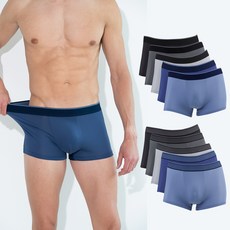 BASE ALPHA ESSENTIALS 男款排汗快乾貼身四角內褲10件組