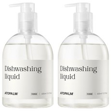 ATOPALM 愛多康 奶瓶廚房清潔劑, 400ml, 2個