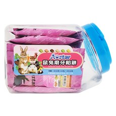 A star AB-535-0205 鼠兔番薯胡蘿蔔磨牙餡餅 20g 25條, 1罐