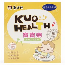 郭老師 寶寶粥 2包 海菜吻仔魚, 300g, 1盒