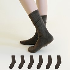 Mysock 素色長筒長襪 6雙