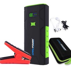 카파워 점프스타터 12V CP-F54L+ 보관케이스 + 점프 케이블 + 충전케이블, 1개, 16000mAh