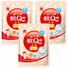 義美 益生菌軟Q糖 乳酸, 67g, 3包