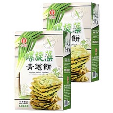 卡賀 螺旋藻青蔥餅, 160g, 2盒