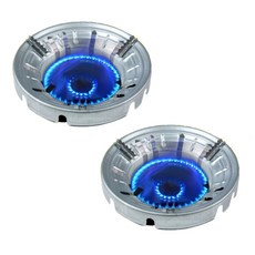 Starry節能瓦斯爐擋風板, 銀, 2個