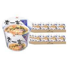 統一 來一客 鮮蝦魚板風味杯麵 63g, 24入