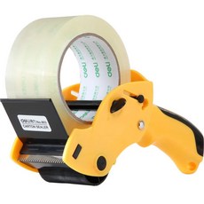 所有良品包裝盒膠帶切割器, 1個, 黃色