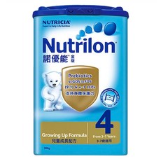 Nutrilon 諾優能 金版兒童成長配方 4號 3~7歲, 900g, 1罐