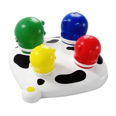 TOPBRIGHT 特寶兒 乳牛顏色配對插插樂 1歲以上適用, 1盒