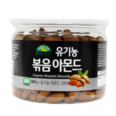 OrganicStory 유기농 볶음 아몬드, 300g, 1개