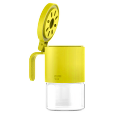 ZUUTii 玻璃調味料罐, 10.5x7.5x12.5 cm, 300ml, 萊姆黃, 1個