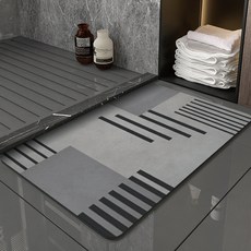 硅藻泥軟地墊 2入 強力吸水 表面柔軟 時尚圖樣, 記憶獨白