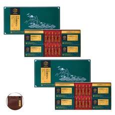 천지인 산삼배양근 혼합 세트 + 쇼핑백, 2세트