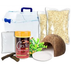 Laurapet Aspen Beding Crust Feed 寄居蟹飼養套裝, 混色