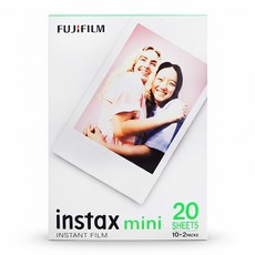 FUJIFILM 富士 instax MINI拍立得空白底片 20張, 1盒, Instax Mini