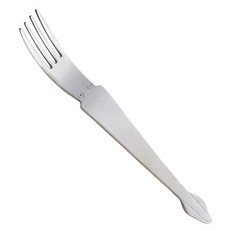 SALUS 佐藤金屬 動物系列 餐具, 烏賊叉 M, 銀色, 1支