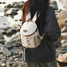 MEICHEL Willet 輕量旅行迷你後背包 10536, 象牙白