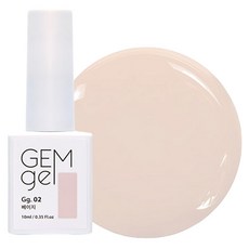 아이빛 네일아트 젬젤 컬러 젤네일, 02베이지, 10ml, 1개