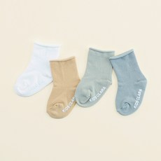 HAPPY PRINCE 孩童滾邊短襪 4雙