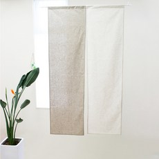 Nextyle 日製手作系 奈良輕極簡原色門簾 極簡雙色雙開 簡樸百搭 美觀