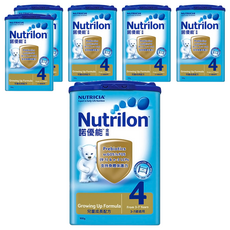 Nutrilon 諾優能 金版兒童成長配方 4號 3~7歲, 900g, 6罐