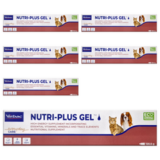 Virbac 維克 Nutri-Plus Gel 克補軟膏 120.5g 貓狗適用, 高能量補給品, 6條