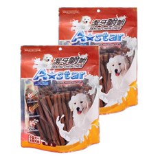 A star AM潔牙嚼嚼棒 M 18週以上幼犬/成犬/老犬, 起司, 360g, 2包