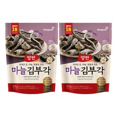 양반 마늘 김부각, 50g, 2개