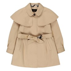 DAKS Little 女子迷你斗篷A線溝槽外套DSF11CT50M