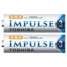 TOSHIBA 東芝 充電池 TNH-3ME2P, 2顆, 1組