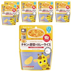 kewpie 野菜燉飯 12M 6包 130g 寶寶副食品, 咖哩