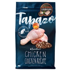 Tapazo 特百滋 成幼貓用 凍乾雙饗宴 低敏配方乾糧, 雞肉, 6.8kg, 1袋