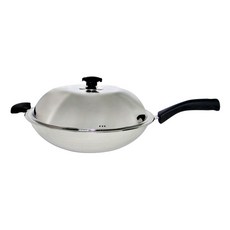 Pearl Horse 寶馬 厚釜M8七層複合金單把炒鍋, 40cm, 1個