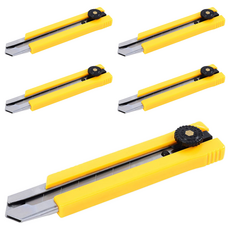 KDy 標準型固定式美工刀 25mm KC-70C, 5個