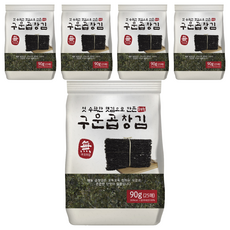 해농 구운 곱창김 25p, 90g, 5개