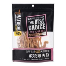 NATURAL FARM 自然牧場 紐西蘭天然零食 放牧雞肉條, 雞肉, 100g, 1包